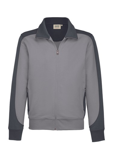 Hakro sweatjacke contrast - hakro,