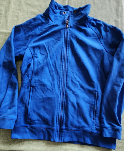 Blaue sweatjacke hakro gr xl - sweatjacke,, gr.xl