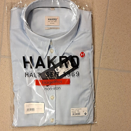 Hakro bluse langarm - hakro, business
