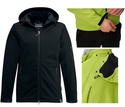 Hakro herren soft shell jacke - herren,