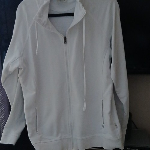 Hakro sweatjacke weiß xl - weiß,